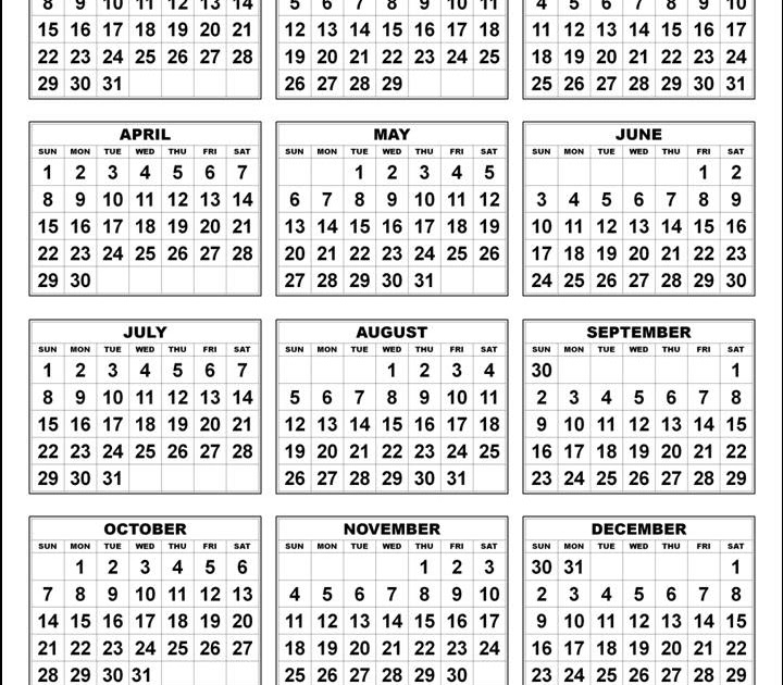2011 vertical 2012 calendar printable