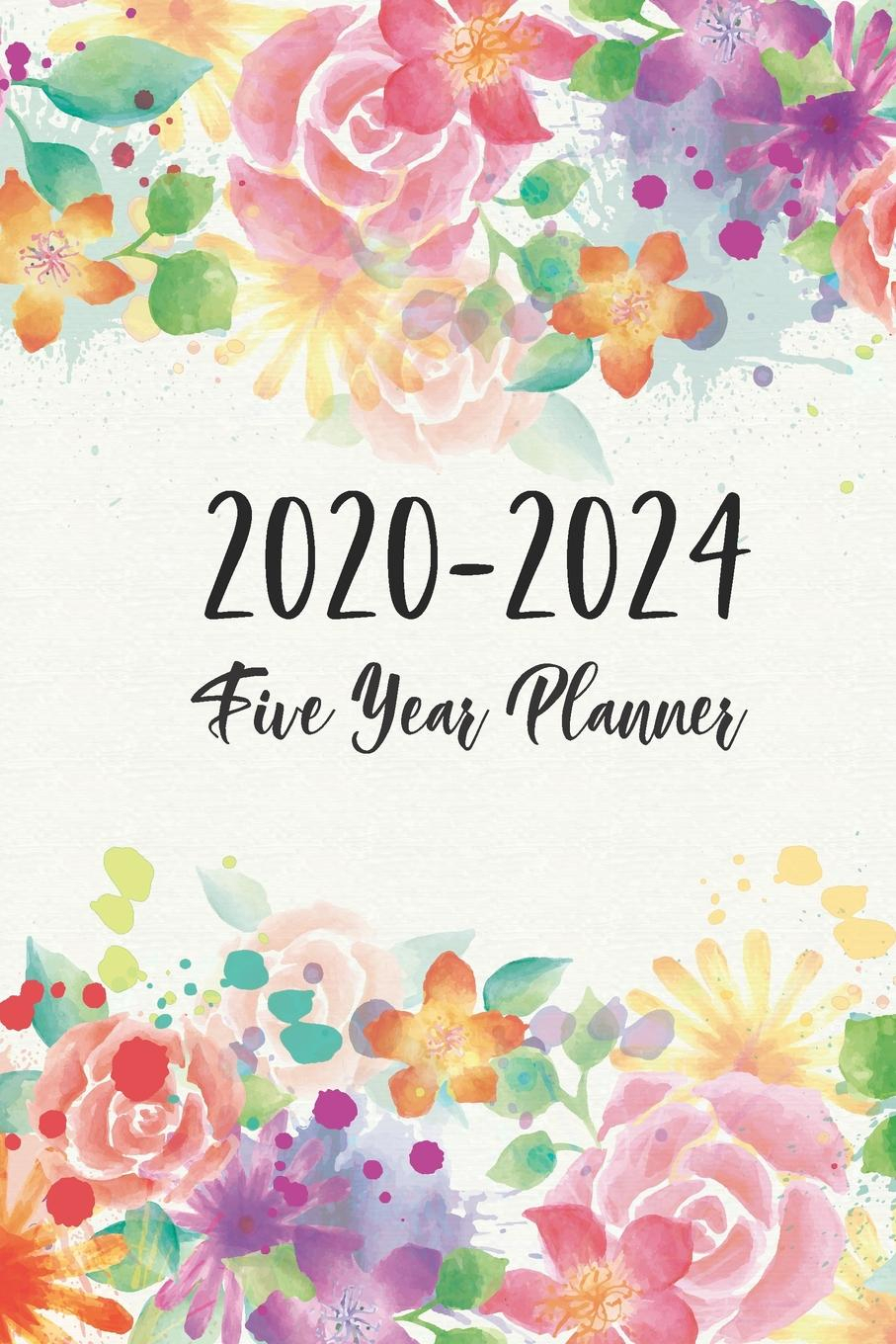 2020 2024 5 Year Monthly Calendar Planner 2020 2024 Five