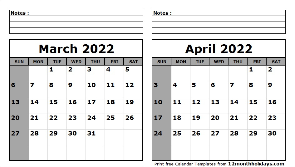 2022 Calendar March And April June Calendar 2022