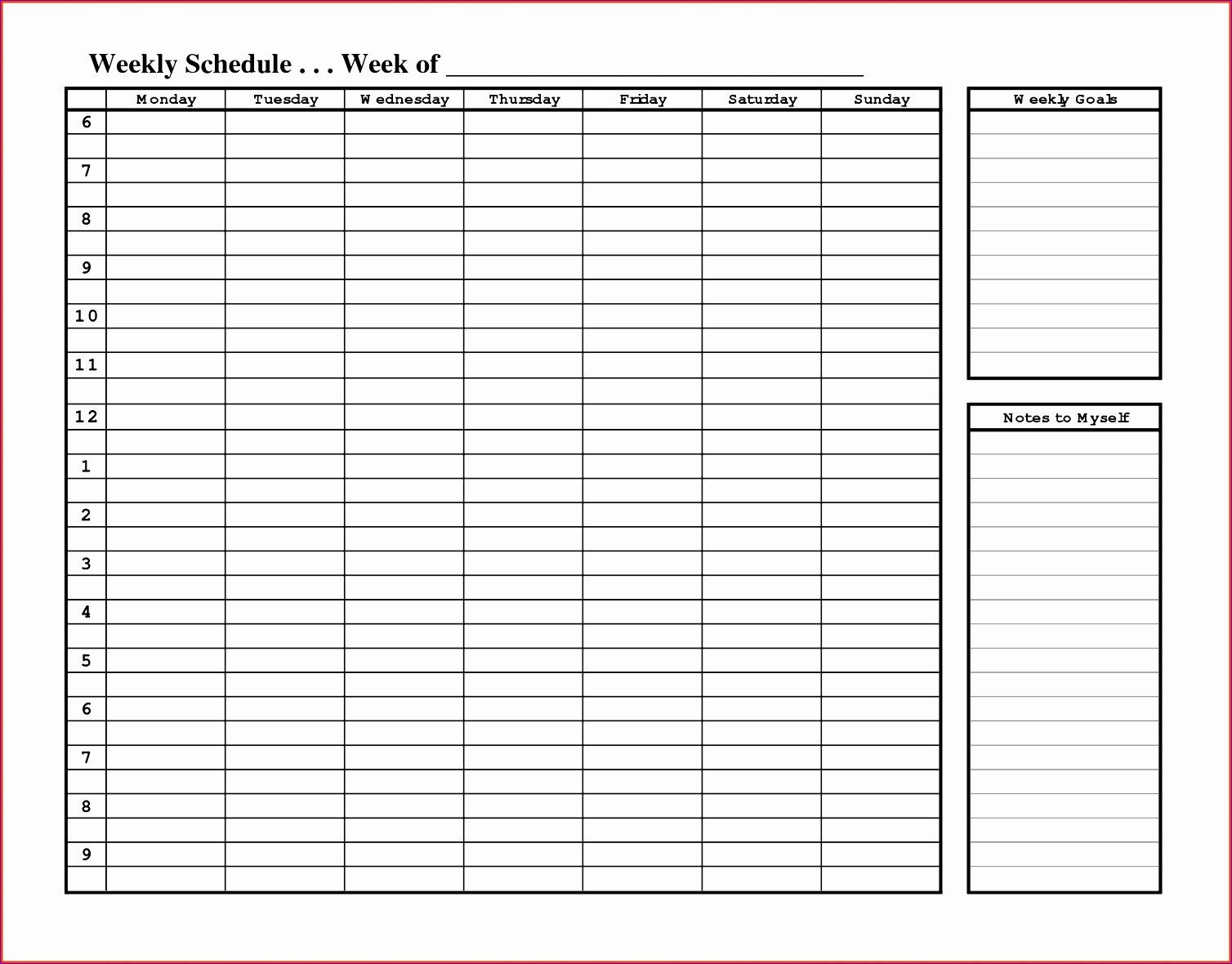 24 hour planner template new 10 24 hour work schedule