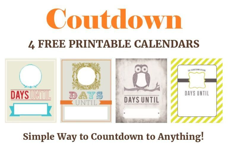 27 Fun Countdown Calendars To Anticipate Your Next Event