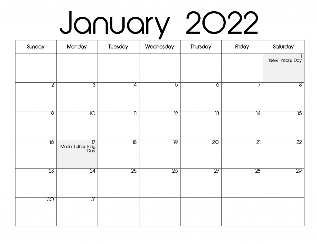 35 2022 calendar printable pdf monthly with holidays