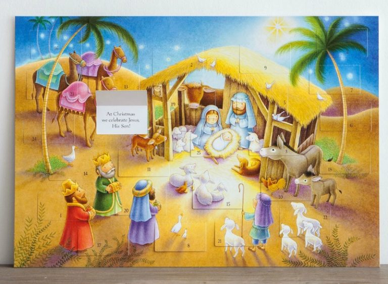 40 Christian Nativity Advent Calendars Focused On Jesus 1