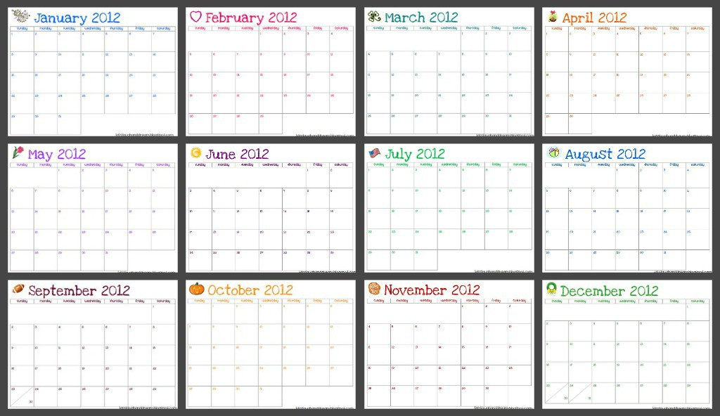 6 Month Printable Calendar Calendar 2021 2