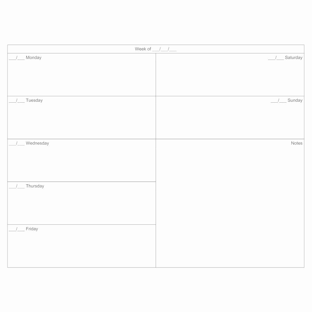 7 day calendar template elegant 7 day calendar template in
