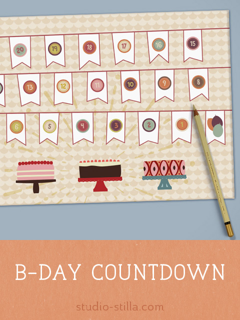 birthday countdown calendar printable for kids