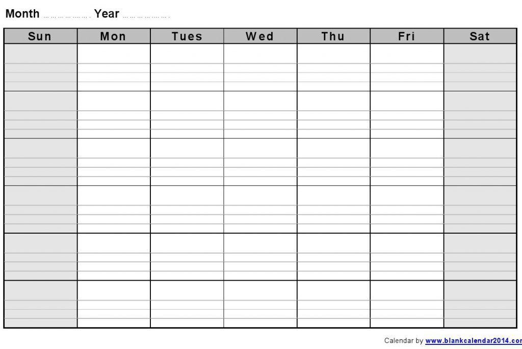 blank calendar with lines printable year calendar 1
