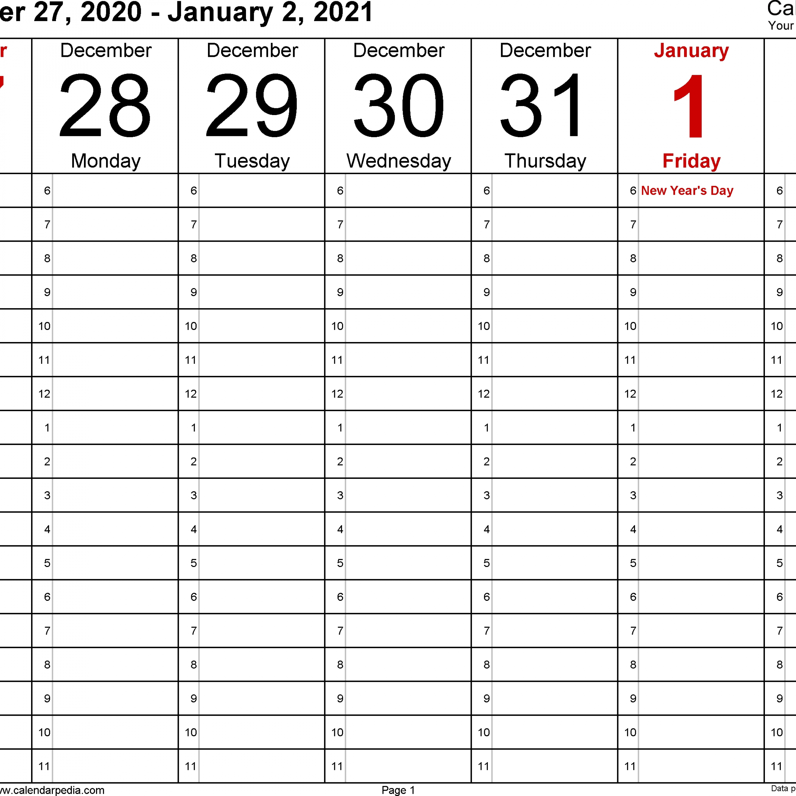calendar 2021 fillable weekly for time saving avnitasoni