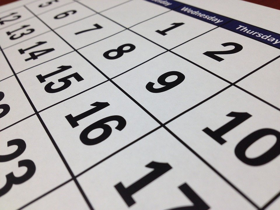 Calendar Date Time C2b7 Free Photo On Pixabay