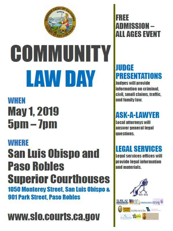 Community Law Day San Luis Obispo Chamber Of Commerce 1
