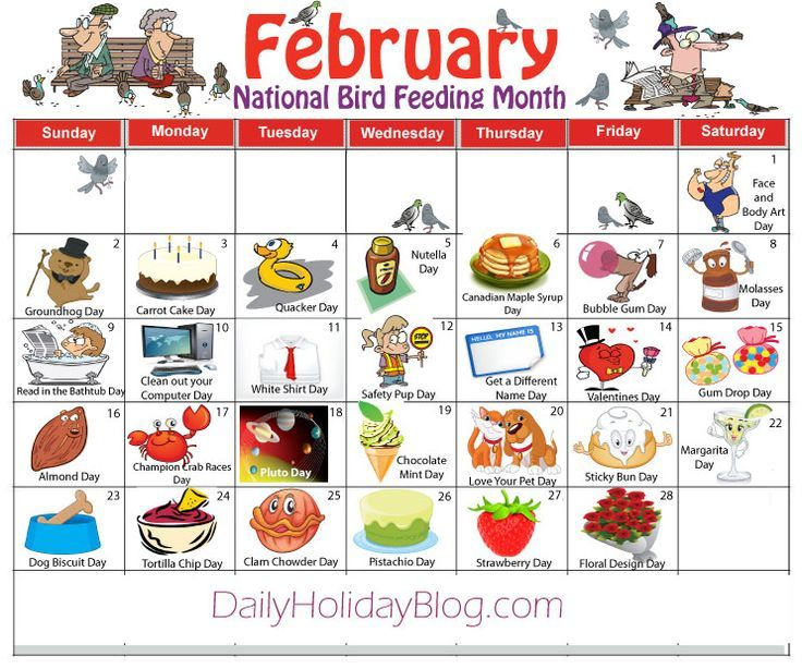 Daily Holiday Blog Calendar Feb 2020 Image Yahoo Image
