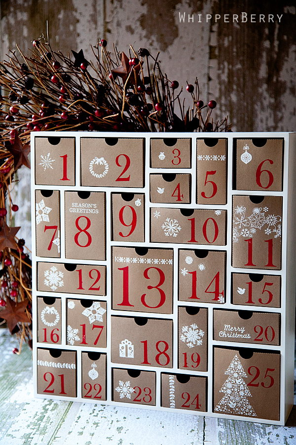 Diy Christmas Countdown Calendar Ideas Tutorials Noted