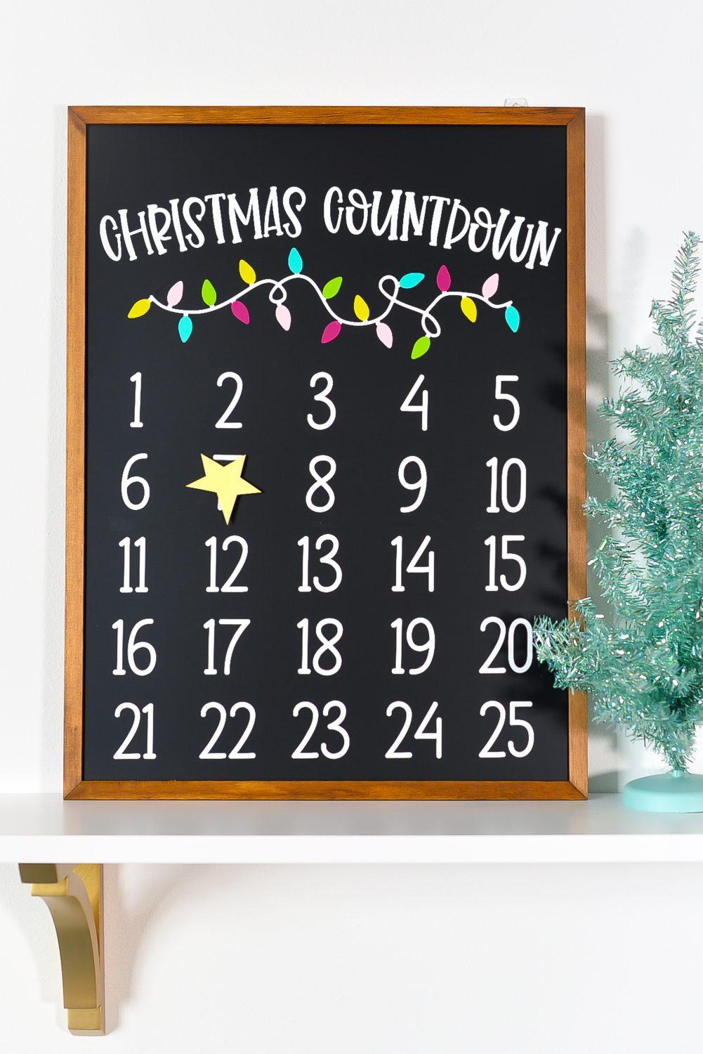 diy christmas countdown calendar with the cricut hey 1
