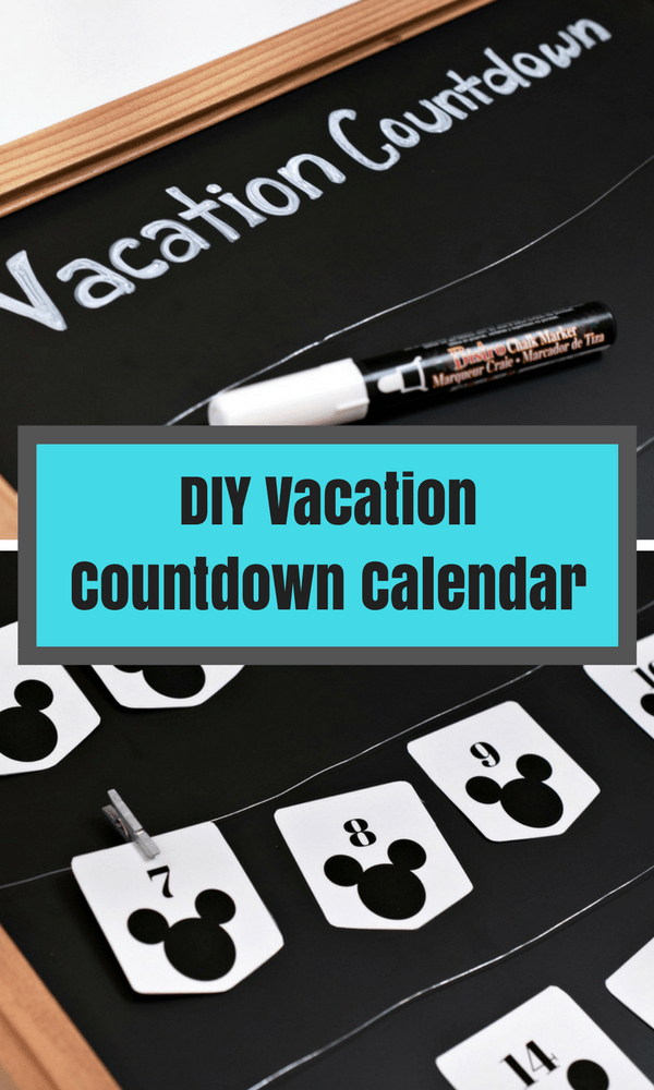 Diy Vacation Countdown Calendar Family Vacations U S