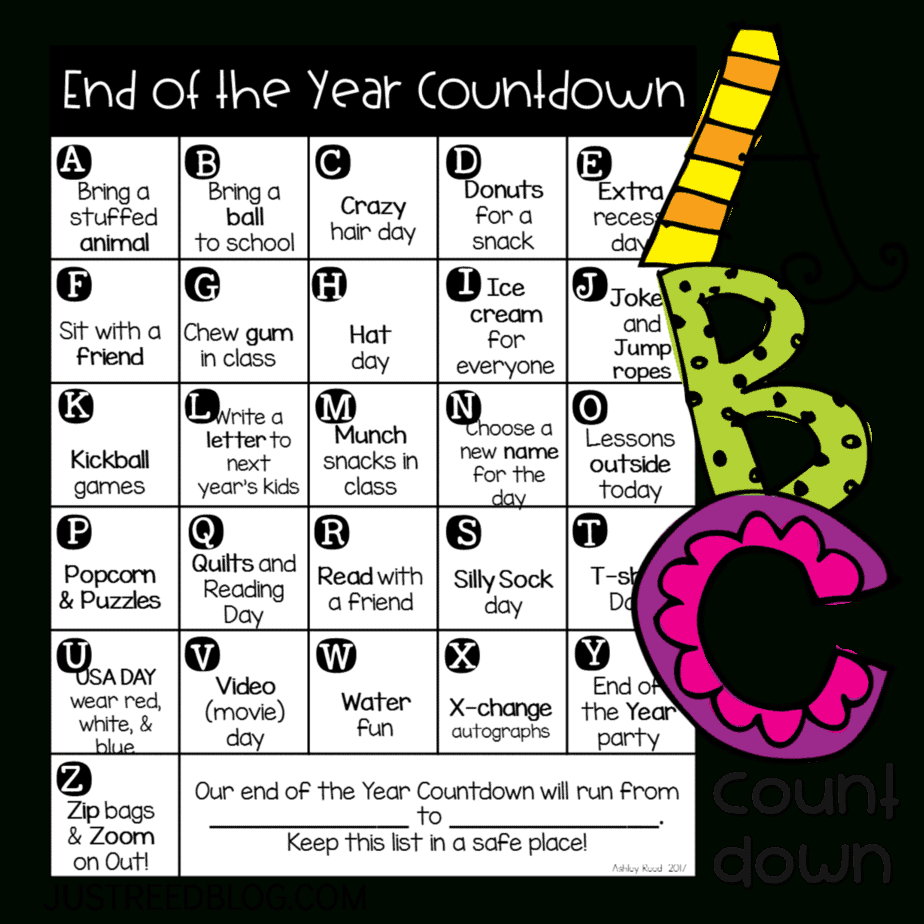 End Of The Year Countdowns Kids Will Love Including Some Free Printables