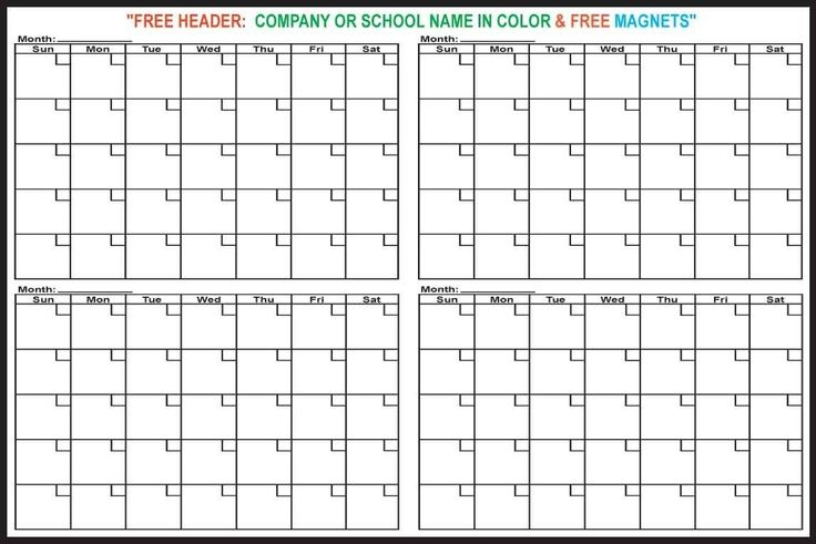 Extraordinary 6 Month Blank Calendar Template Excel