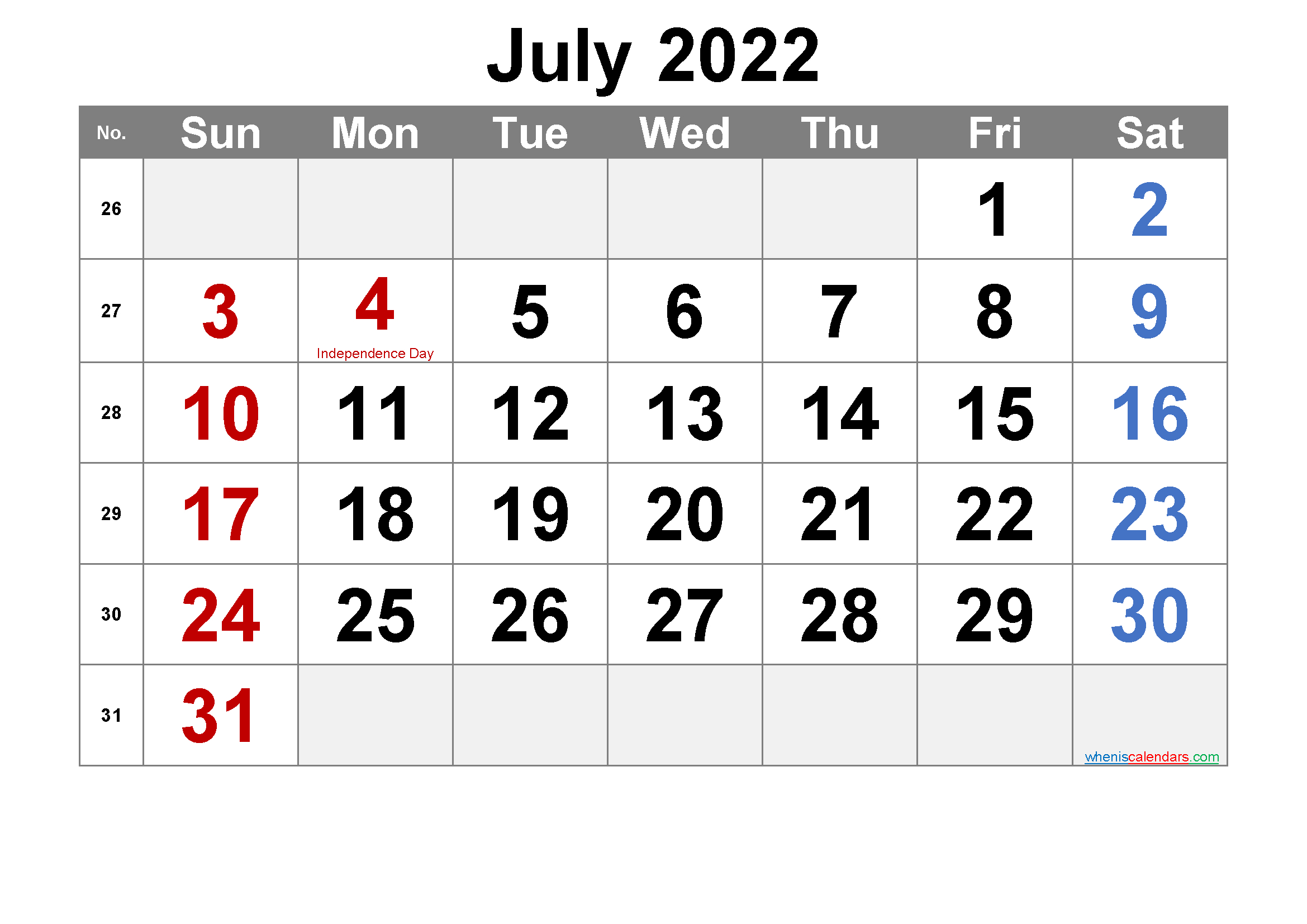 February 2022 Printable Calendar With Holidays 6