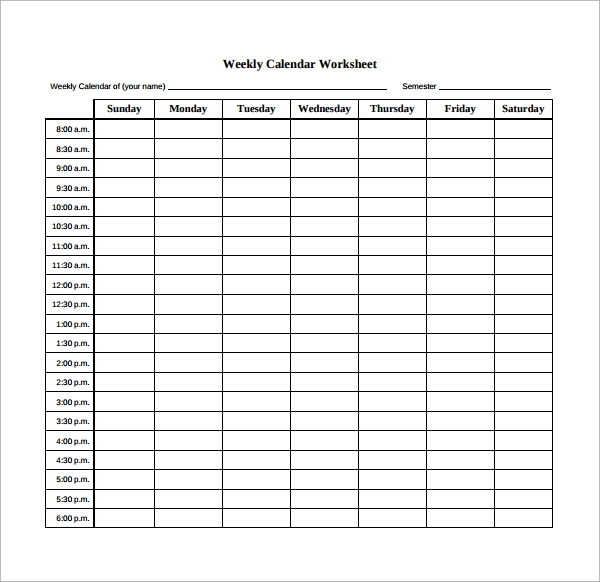 free 14 sample calendar templates for kindergarten in pdf