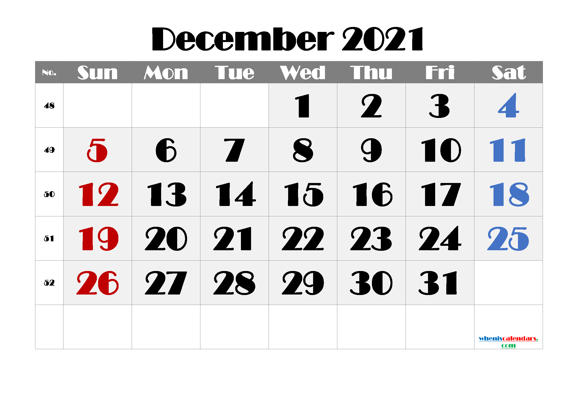 Free Printable Calendar December 2021 2022 And 2023 Free 1