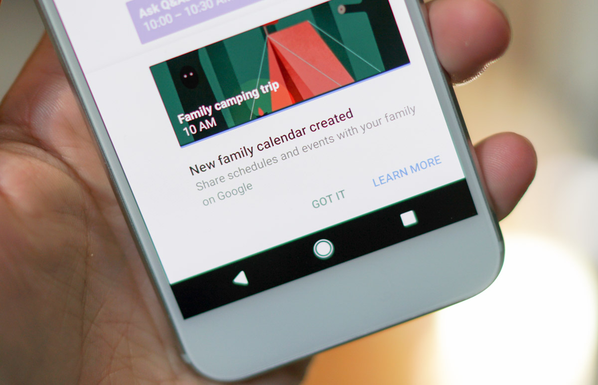 Google Family Calendars And Keep Family Sharing Went Live
