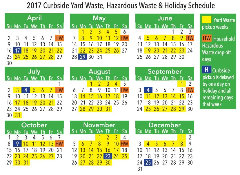 Government Waste Management Waste Management Holiday