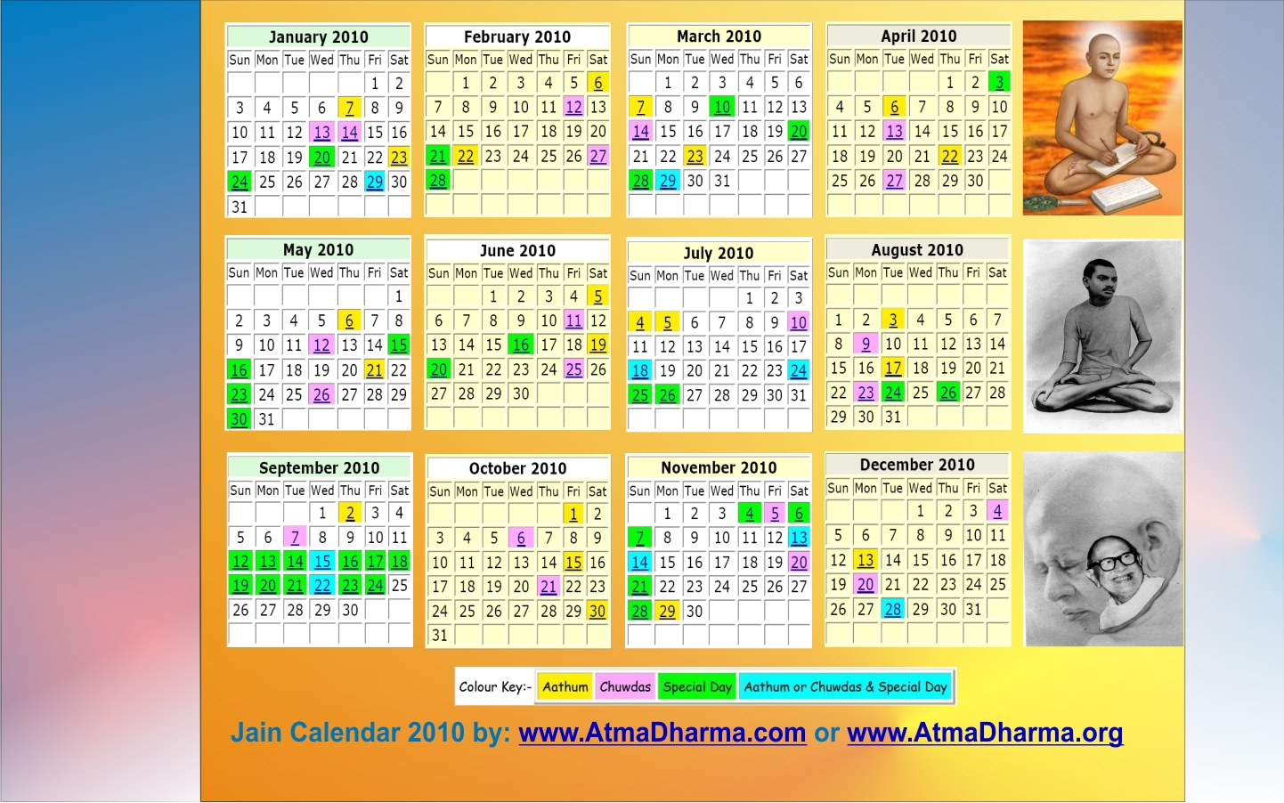 Jain Calendar 2021 Calendar 2021