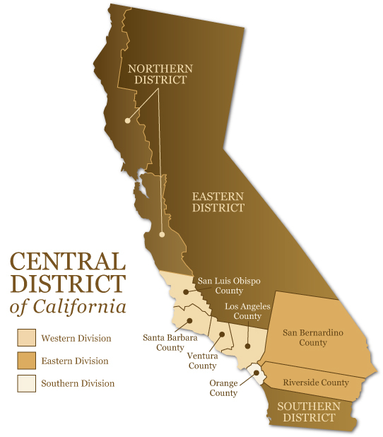 Jurisdiction Central District Of California United