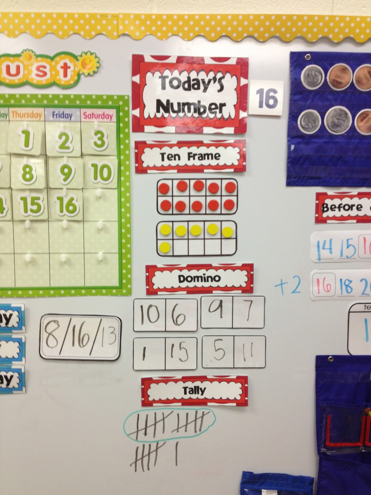 Krogers Kindergarten Todays Number Calendar Routine