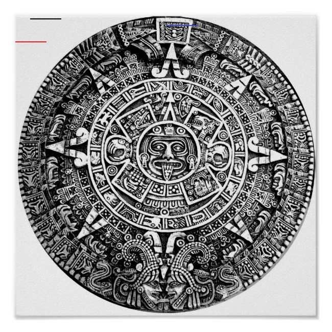 Mayan Calendar Tattoo Meaning Mayan Tattoo Designs