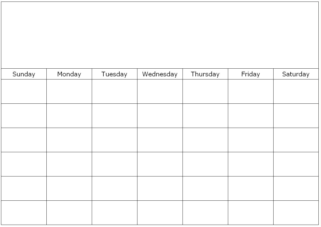 monthly blank calendar page custom calendar maker