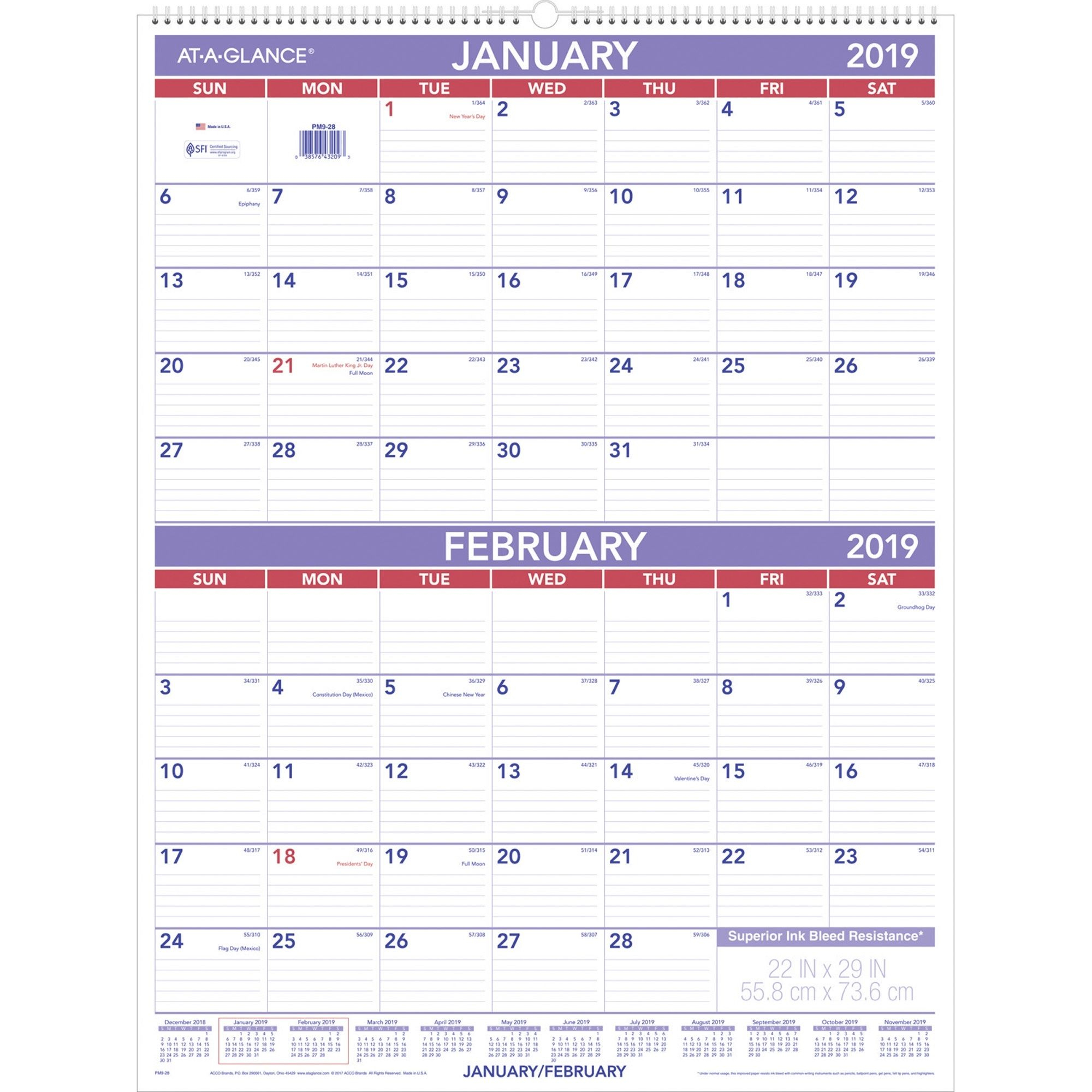 Monthly Calendar 4 Months Per Page In 2020 Wall Calendar
