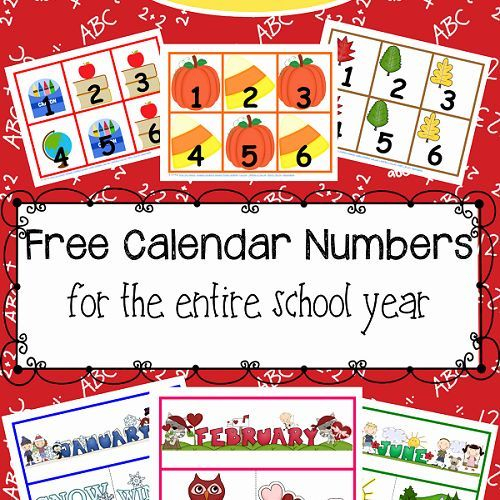 printable calendar numbers calendar numbers printable