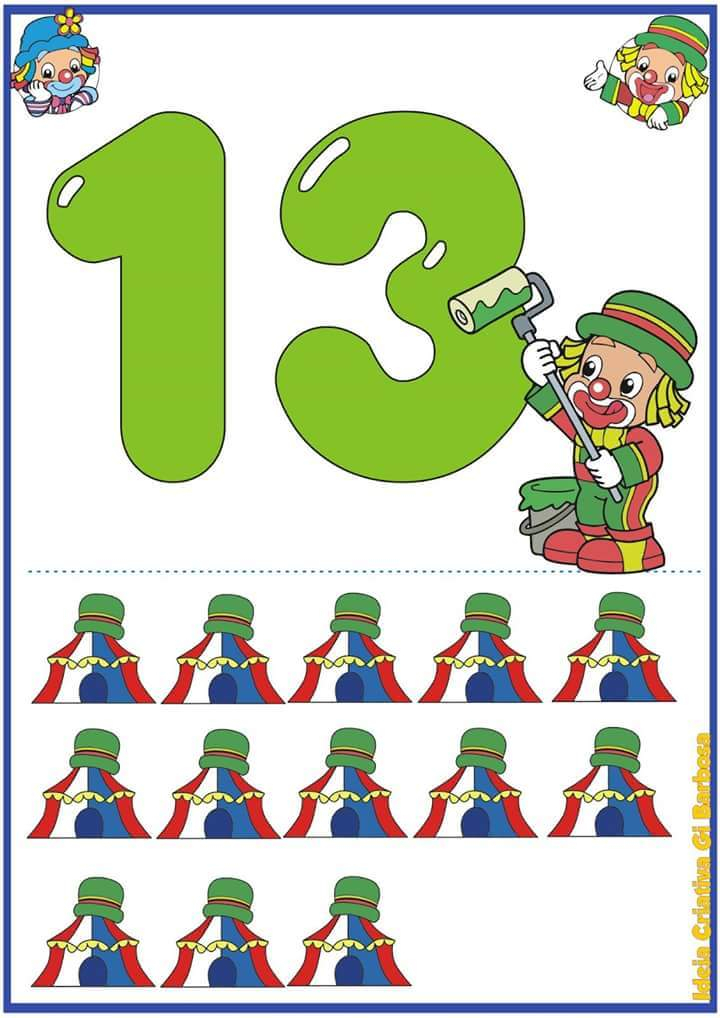Printable Number Flash Cards 1 To 20 For Kids 1