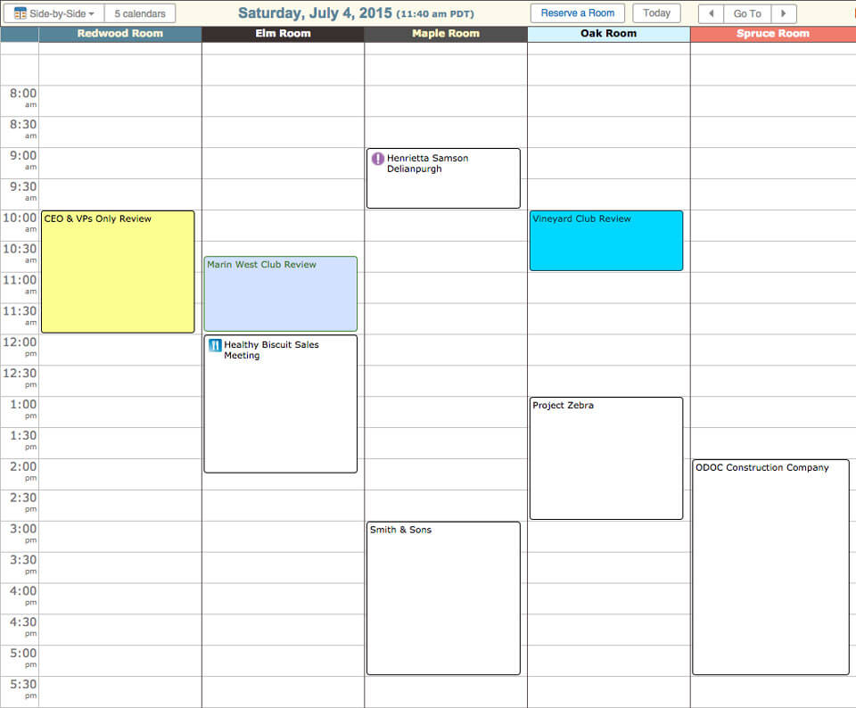 Screenshots Live Sample Calendars Keepshare