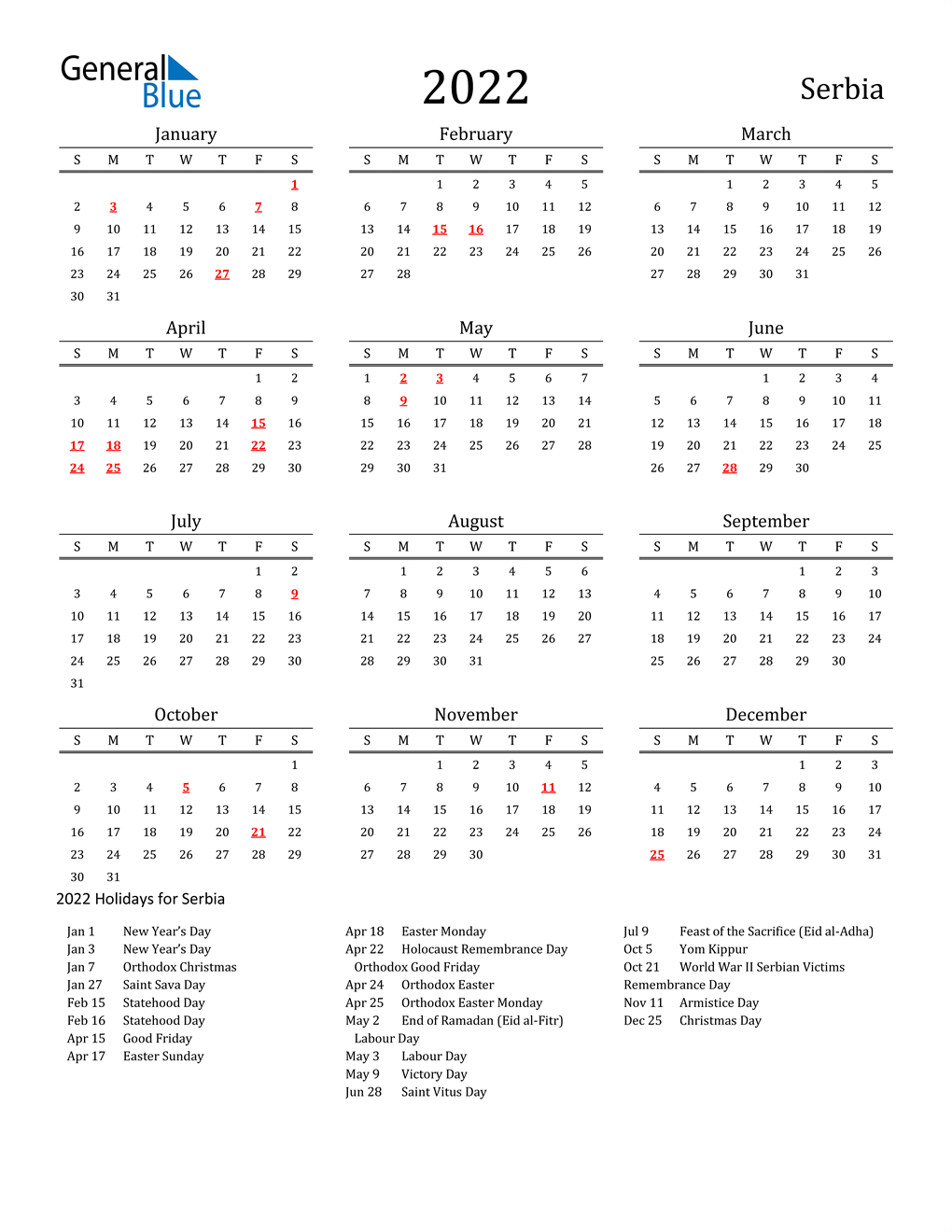 Serbian Orthodox Calendar 2022 February 2022 Calendar