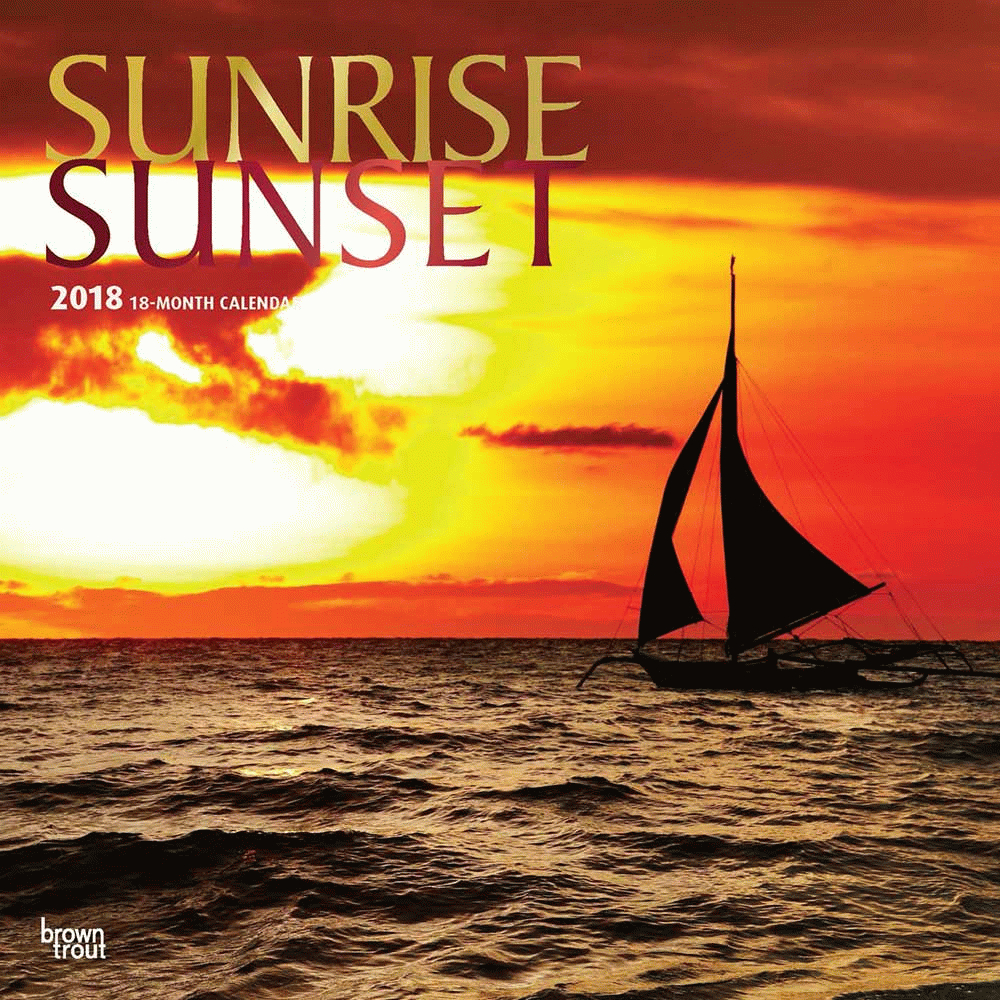 sunrise sunset calendar 2018
