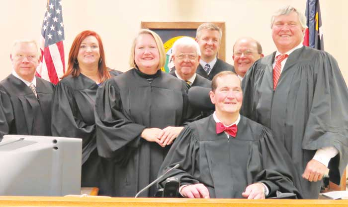 Superior Court Judge Takes Oath Davie County Enterprise