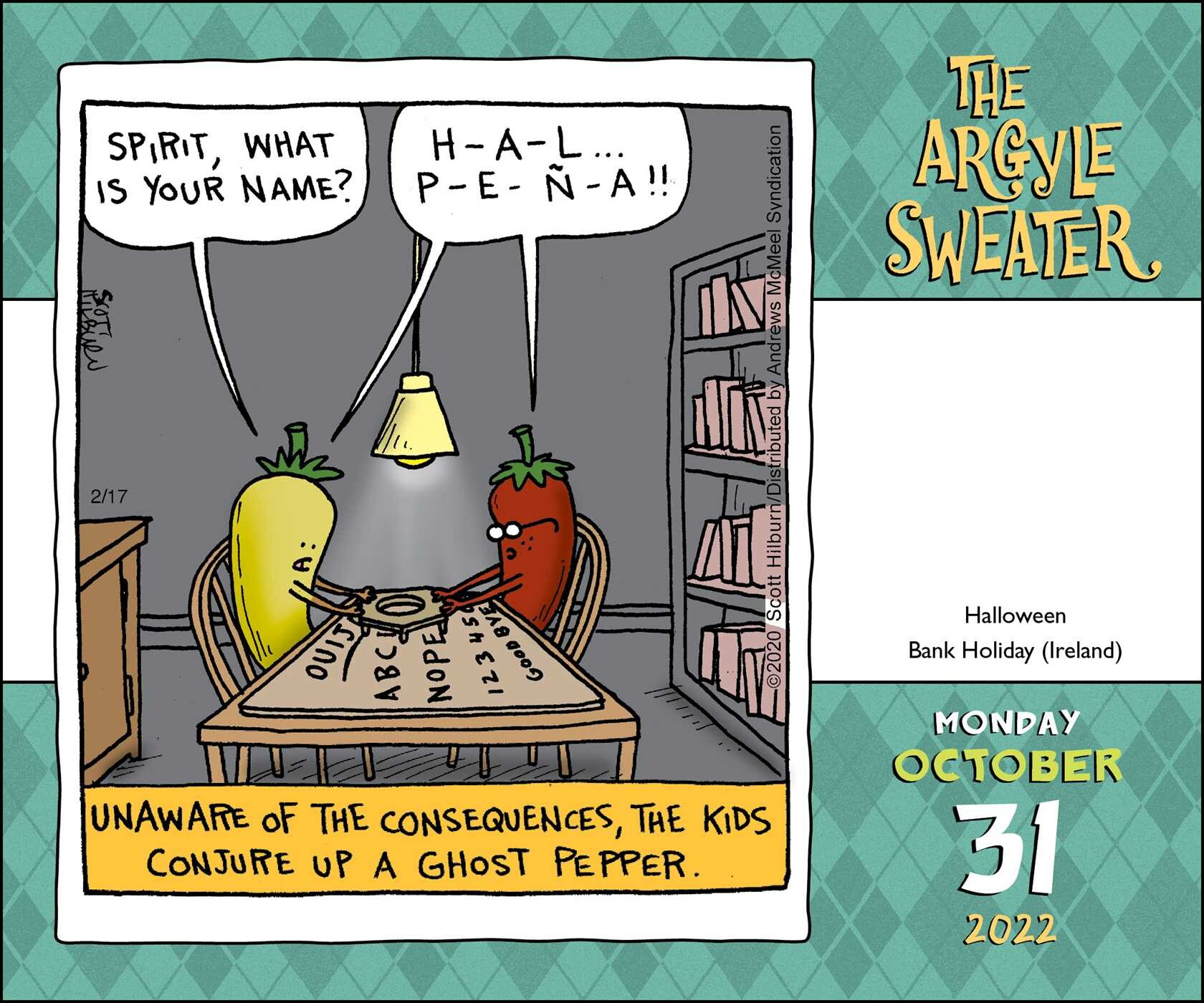 The Argyle Sweater 2022 Day To Day Calendar Book Summary