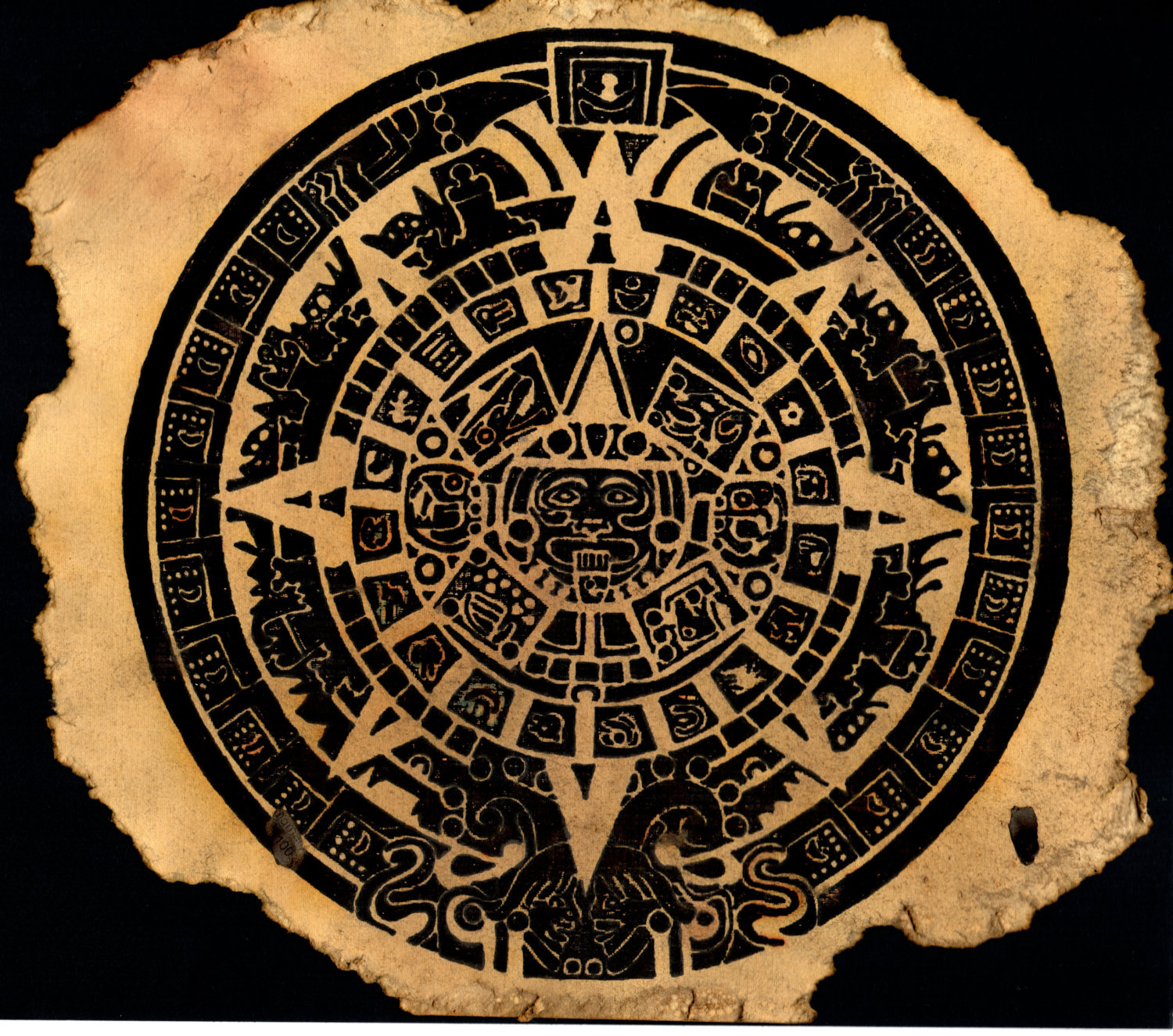 the aztec calendar cobblestone productions historic