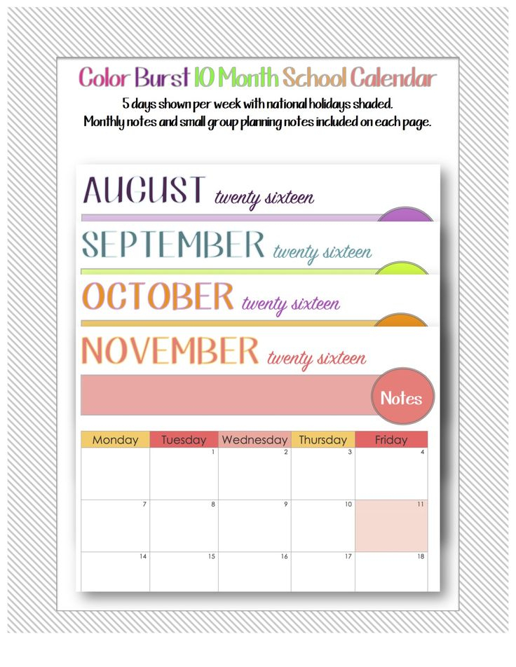 This Calendar Is Ideal For Weekly Planning Reading Or