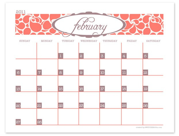 unique make your own calendar for free printable