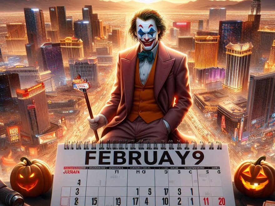 Vegas Calendar February 2024 Joker