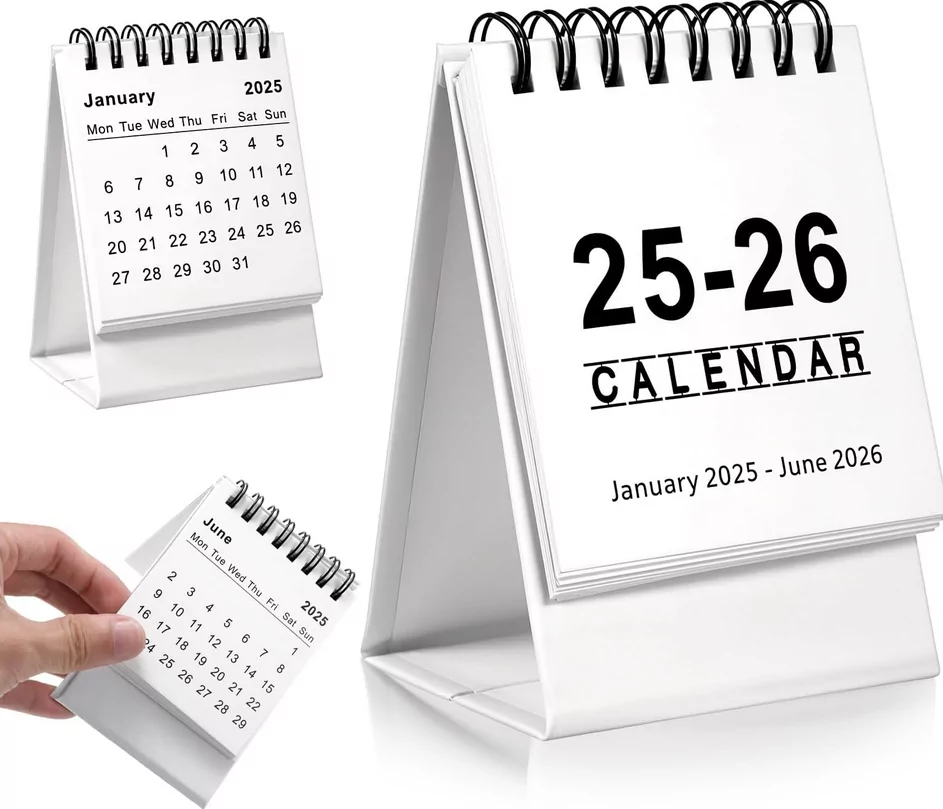 modern desk calendar 2026 for office desk