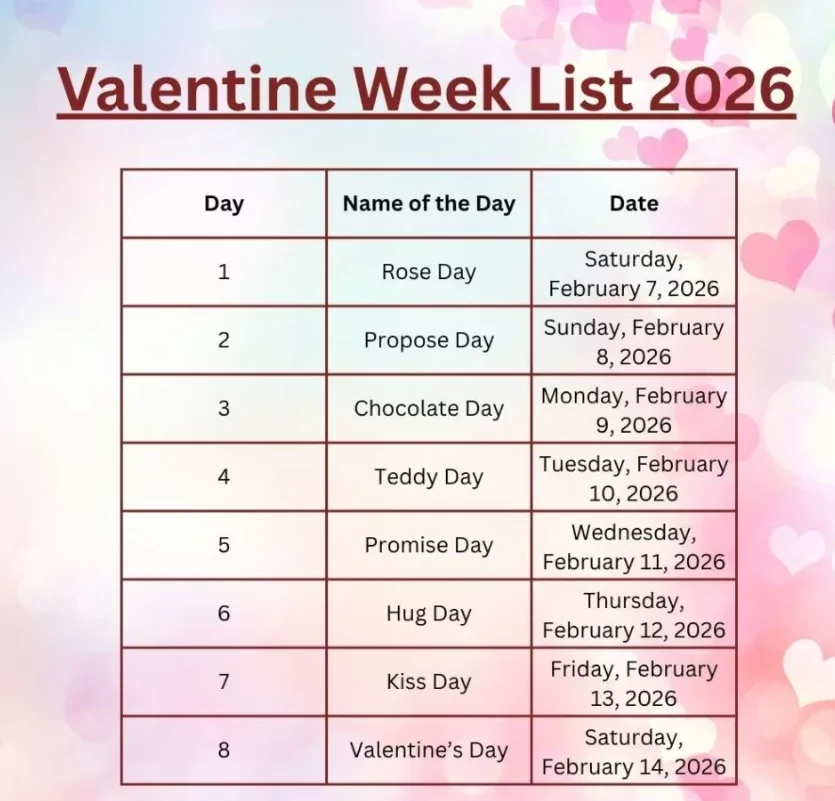 Valentine's Day 2026 calendar printable romantic date planning ideas