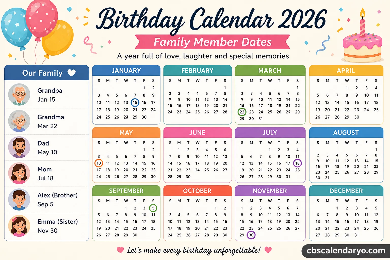 free blank monthly calendar 2026